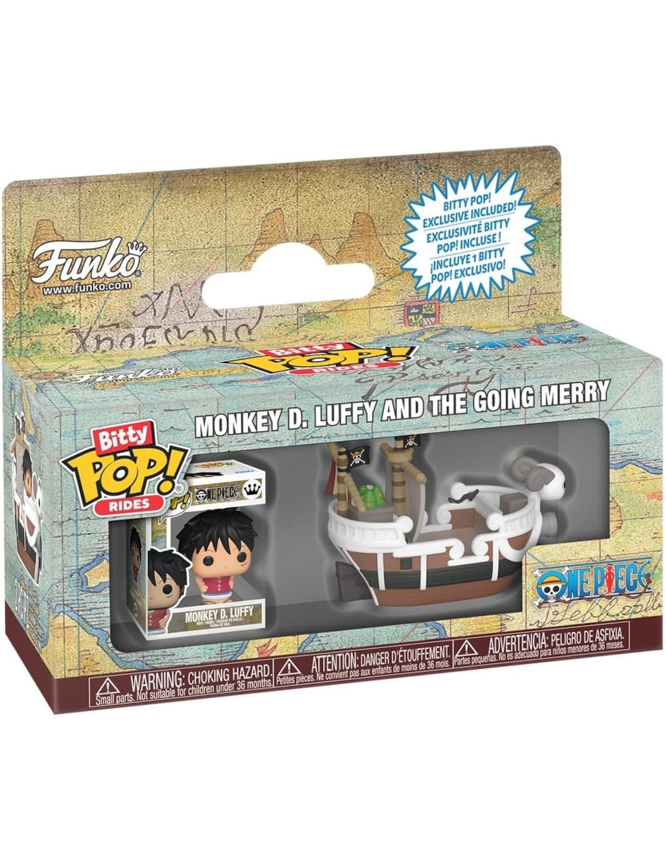Funko Funko Bitty Pop! One Piece Monkey D. Luffy and The Going Merry