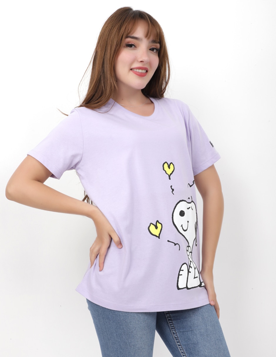 Playera manga corta k-swiss melis cuello redondo para mujer