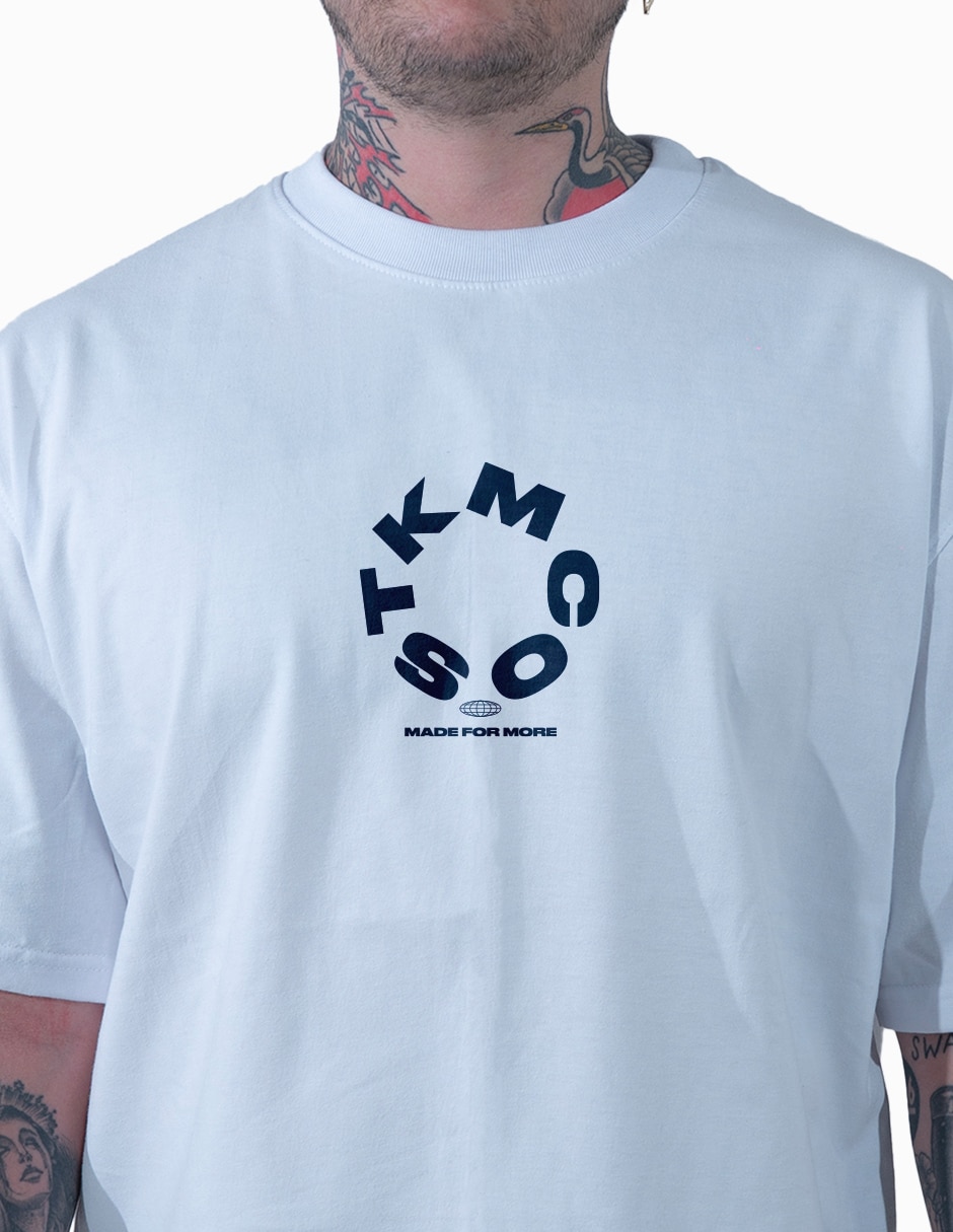 Playera Oversize cuello redondo para hombre 3