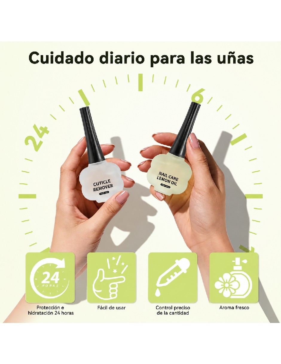 Aceite para cutícula en bote 6