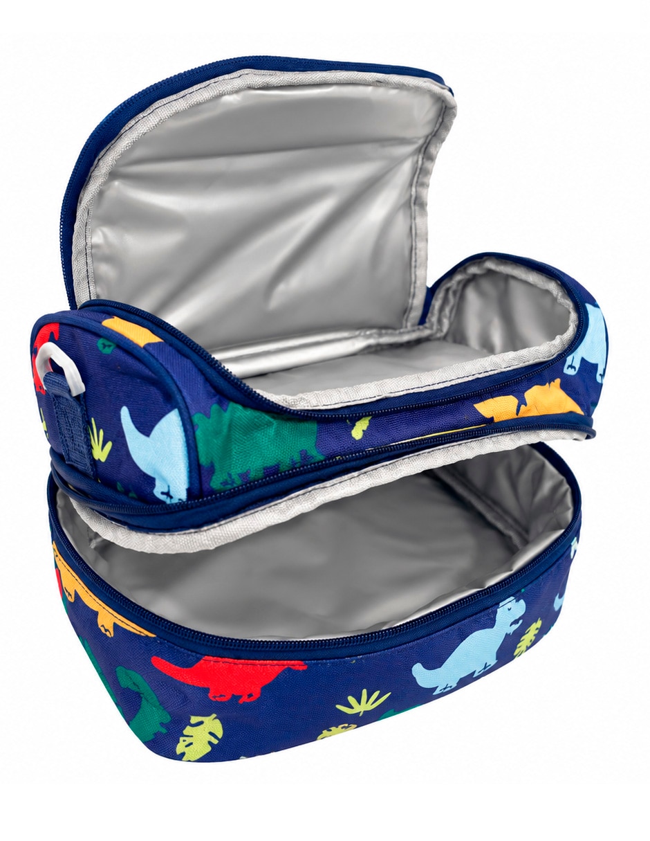 Set mochila escolar Dinosaurios Bubble Gummers para niño