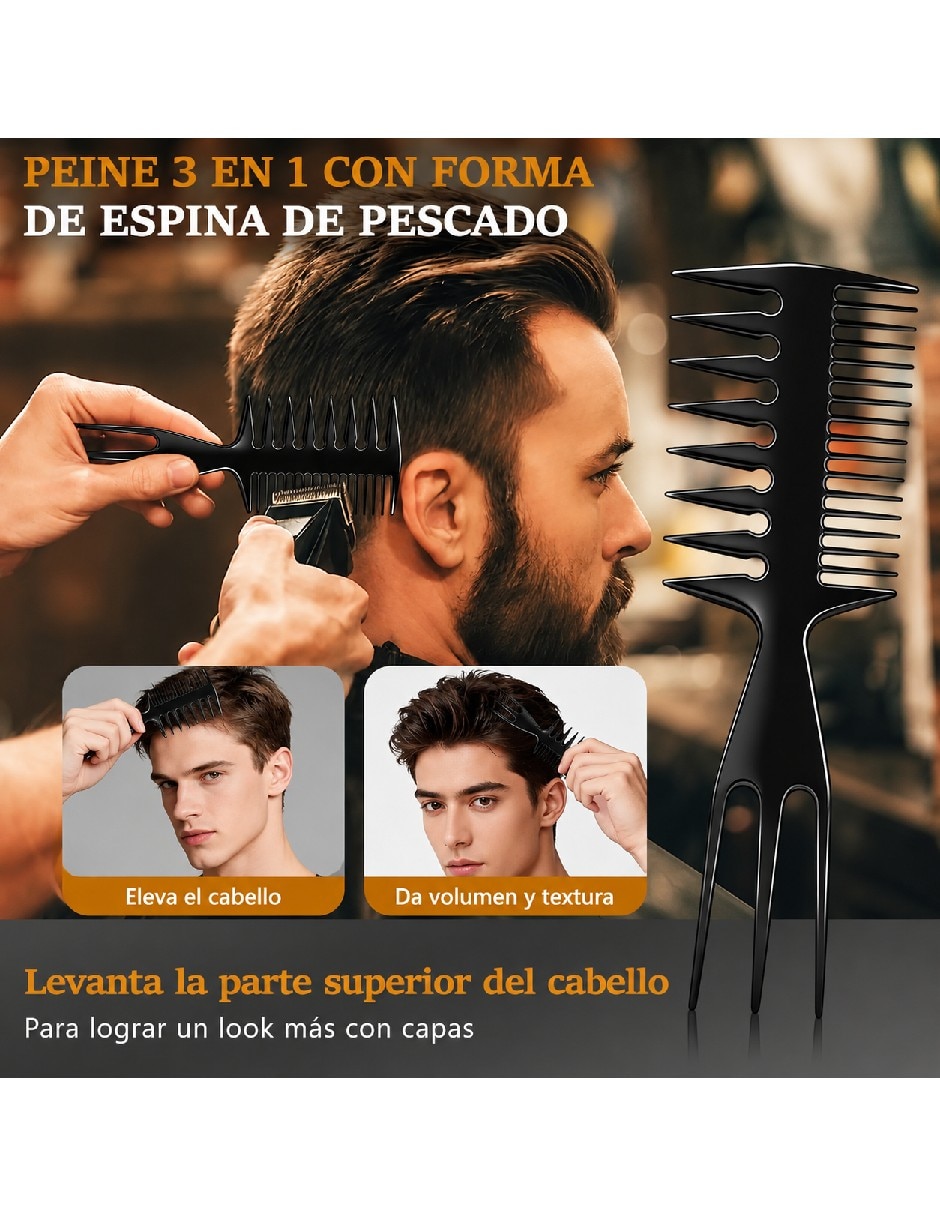 Juego de peines de plástico 2