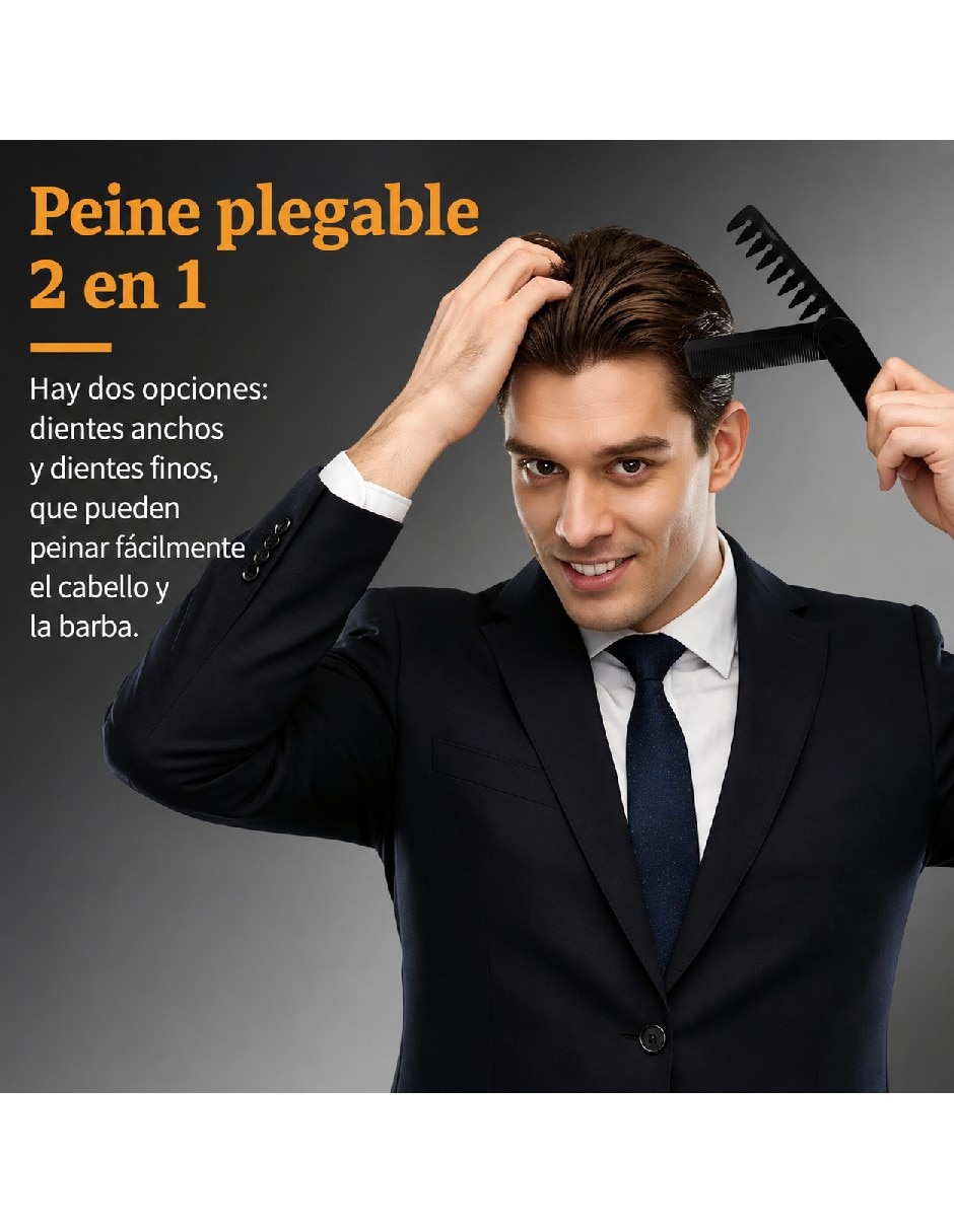 Juego de peines de plástico 6