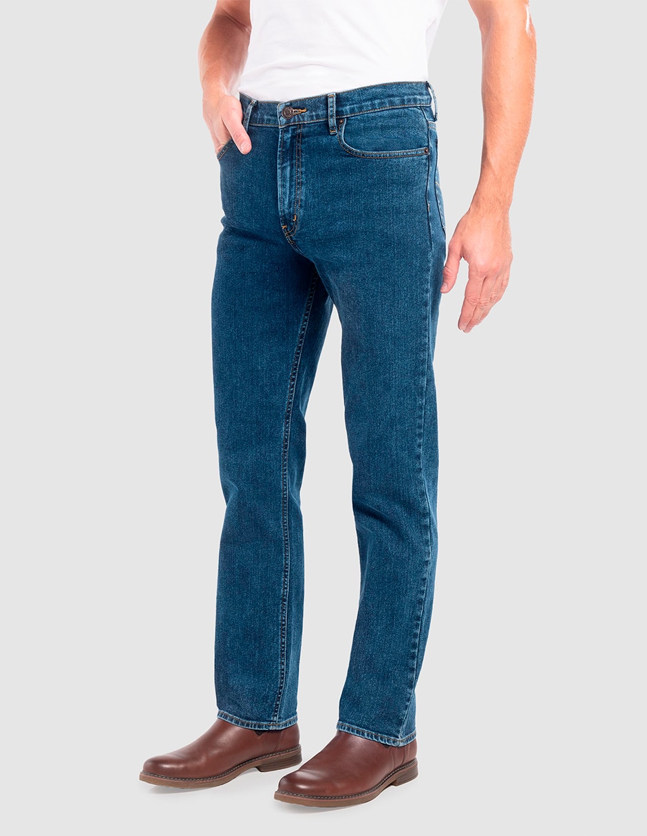 Jeans recto Moda Oggi Power Straight lavado medio para hombre 2