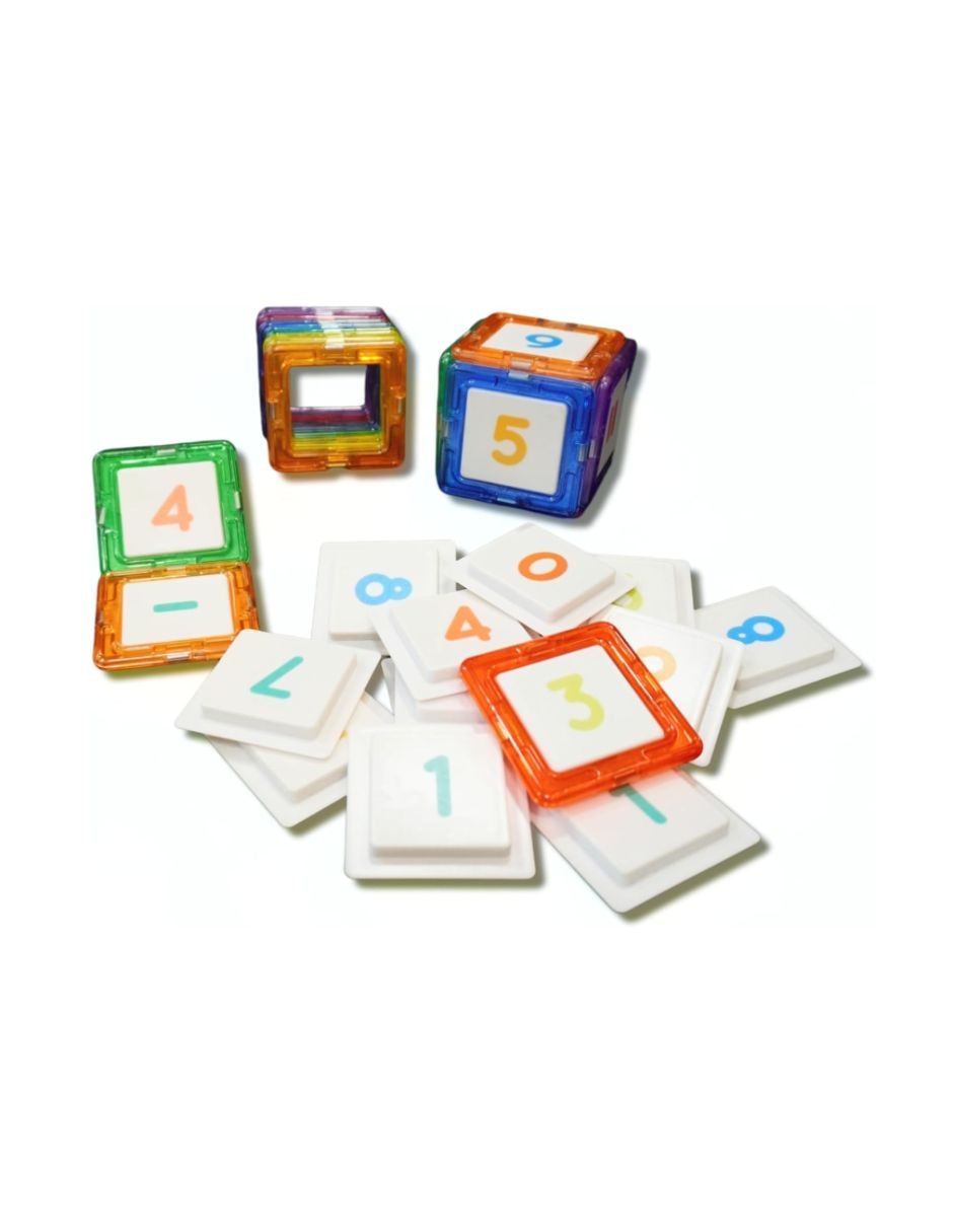 Calmito Bloques Magnéticos de Construcción juego didáctico unisex 3