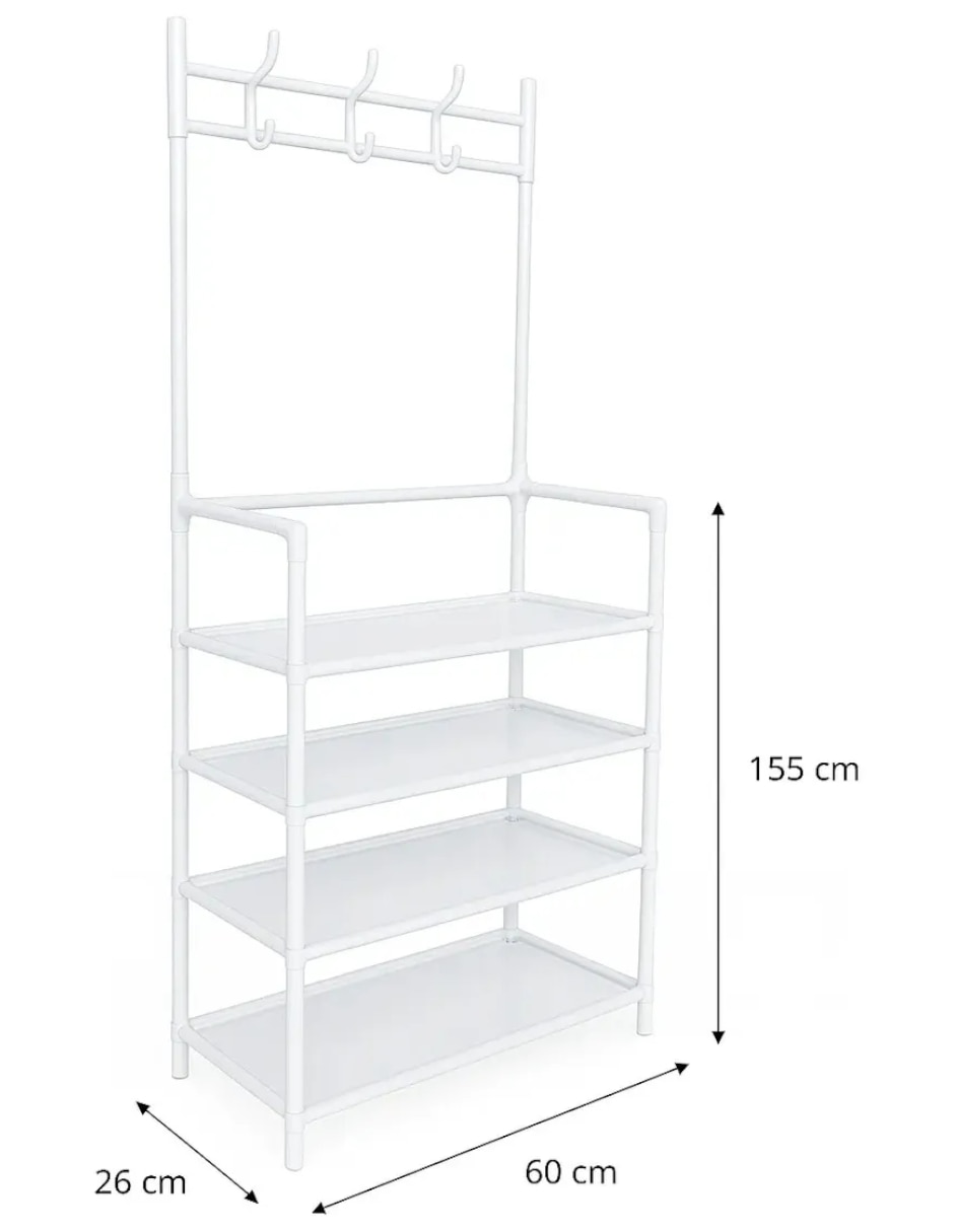 Zapatera armable mueble para 15 pares de zapatos 5