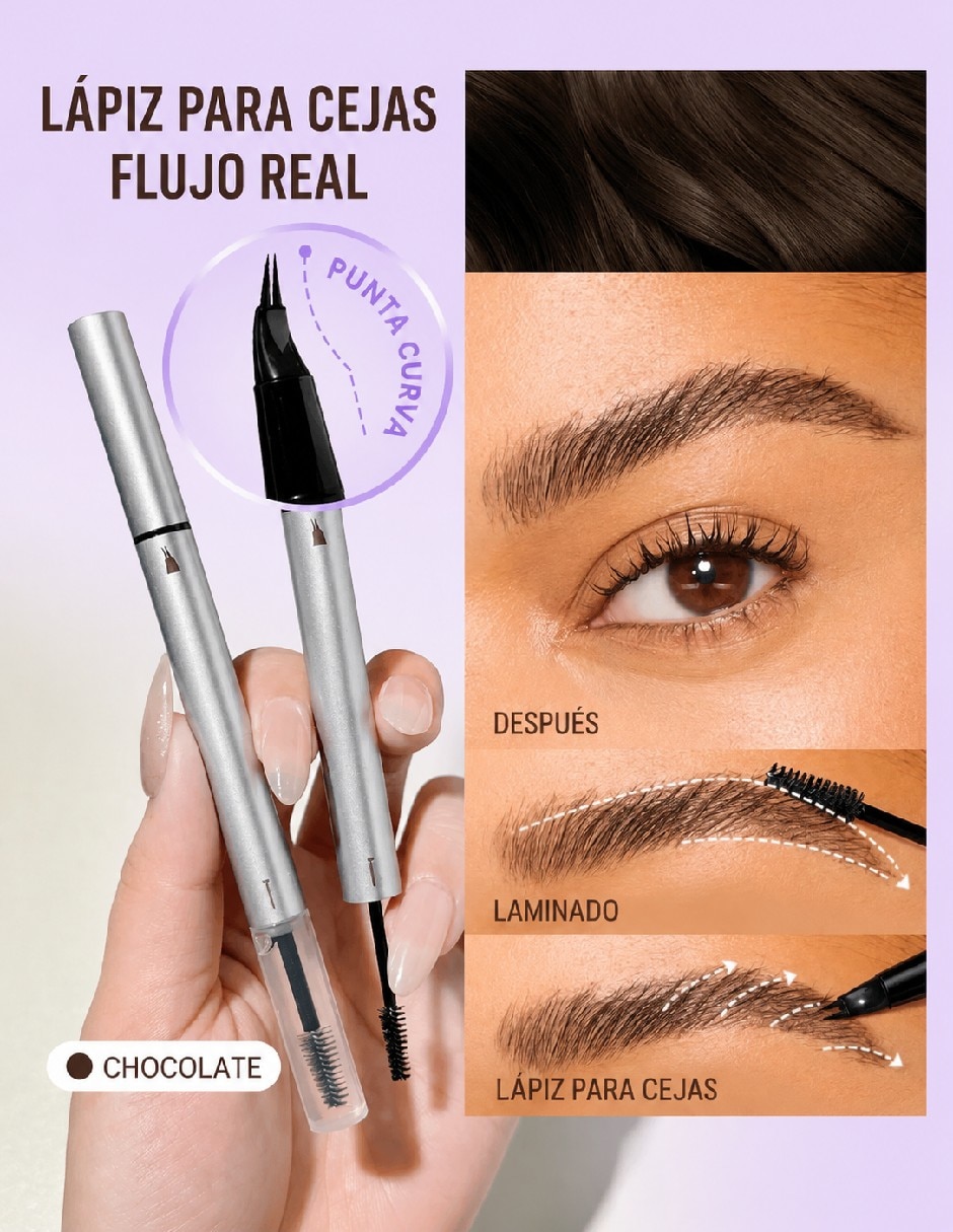Delineador para cejas gel para cejas mate 3