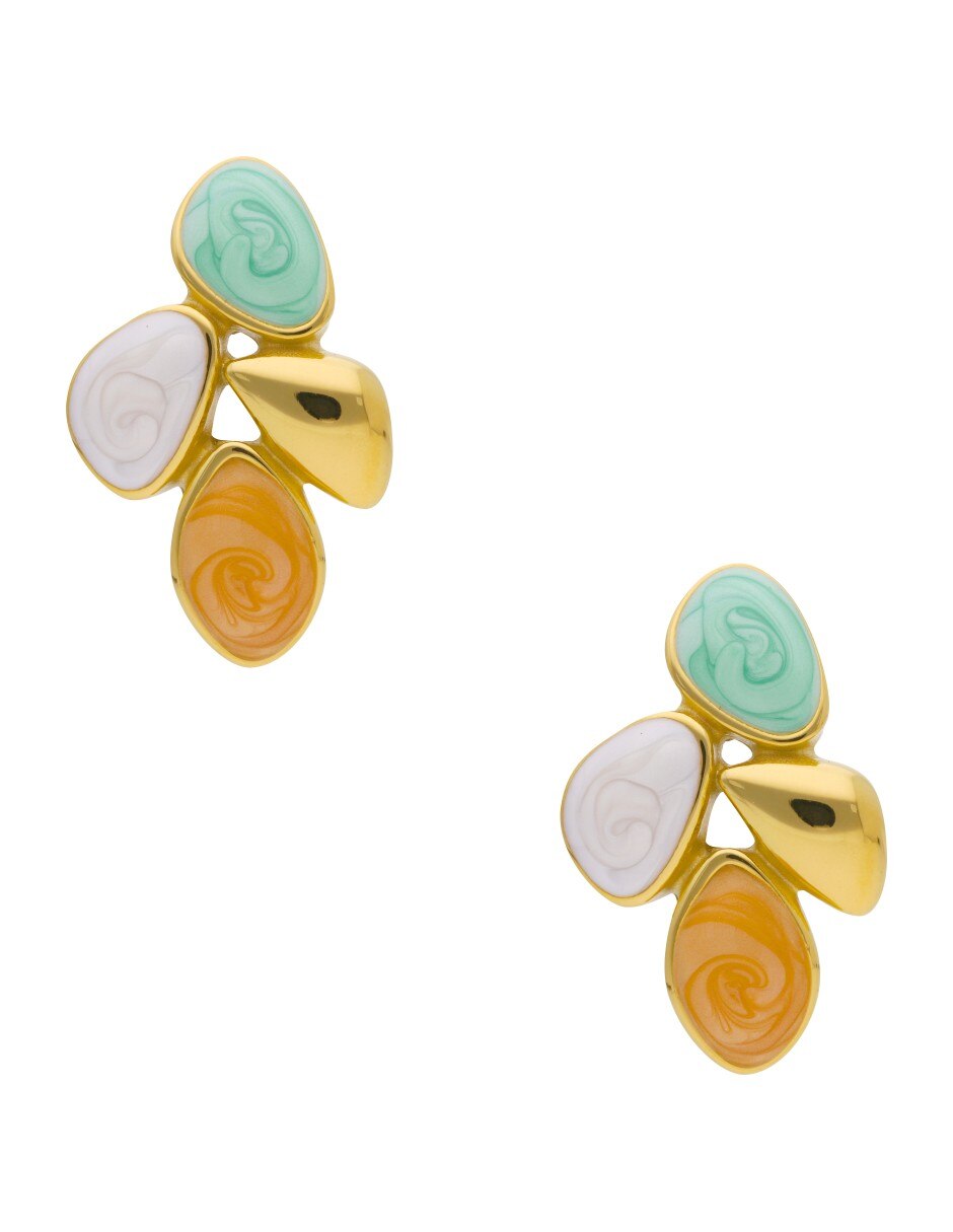 Aretes con acabado brillante 1