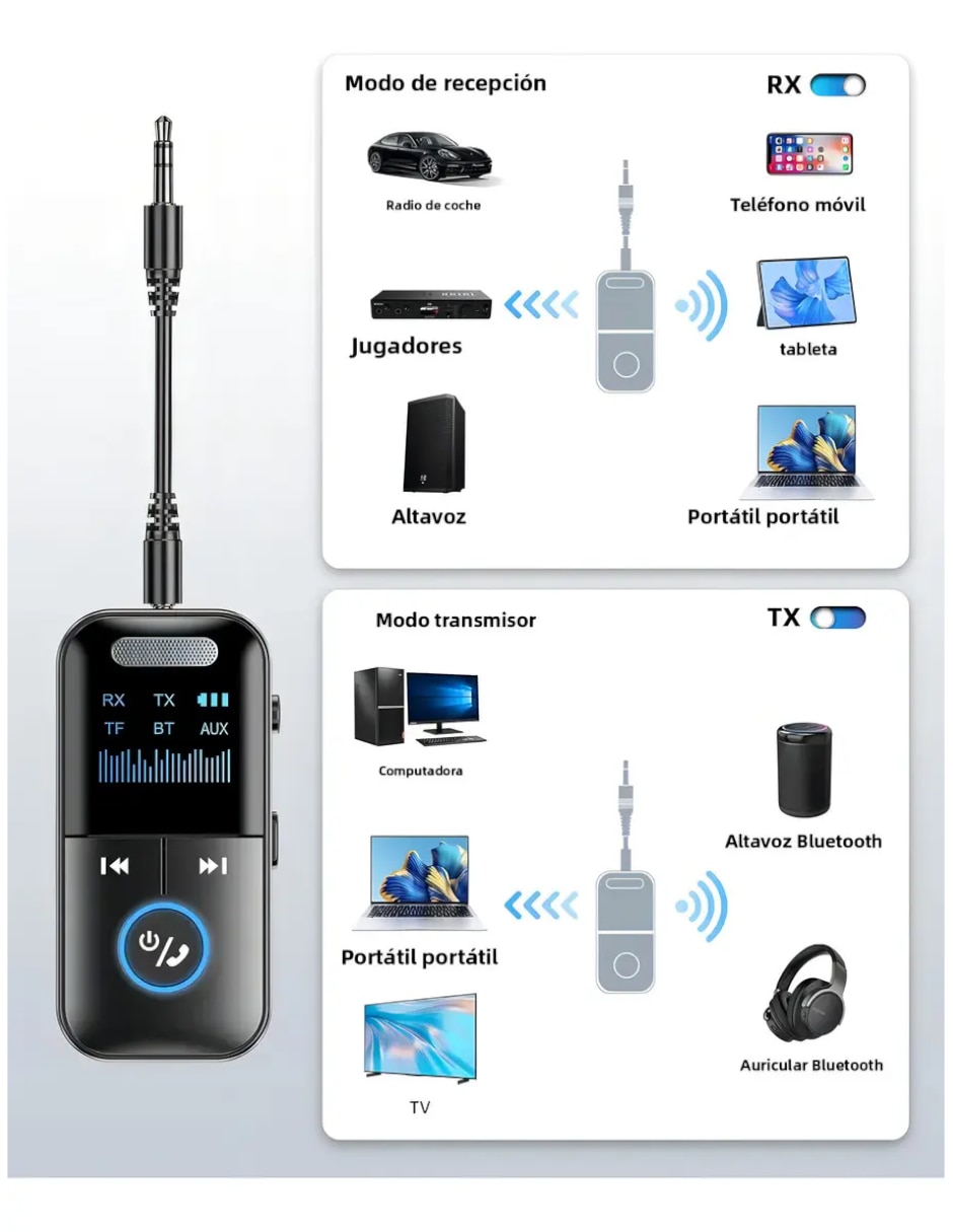 Adaptador USB a bluetooth 2