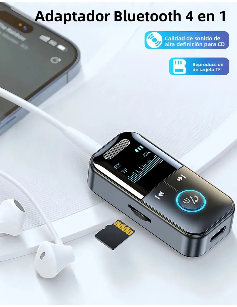 Adaptador USB a bluetooth 5