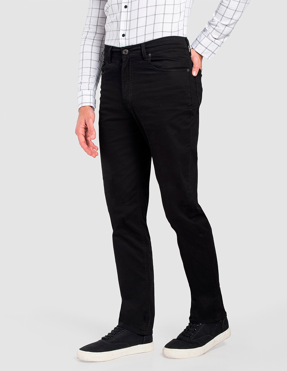 Pantalón business casual straight Oggi Jeans Moda de Gabardina para hombre