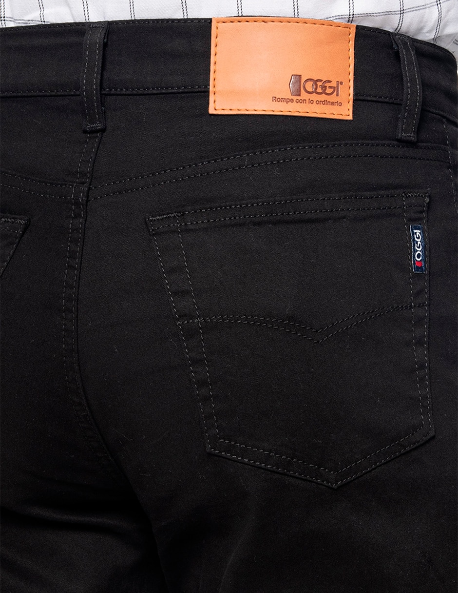 Pantalón business casual straight Oggi Jeans Moda de Gabardina para hombre