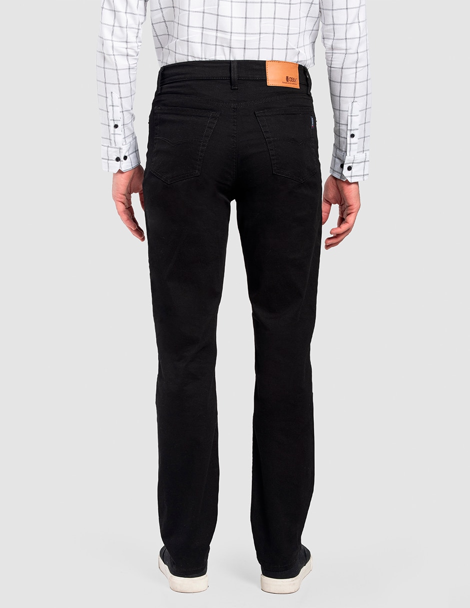 Pantalón business casual straight Oggi Jeans Moda de Gabardina para hombre