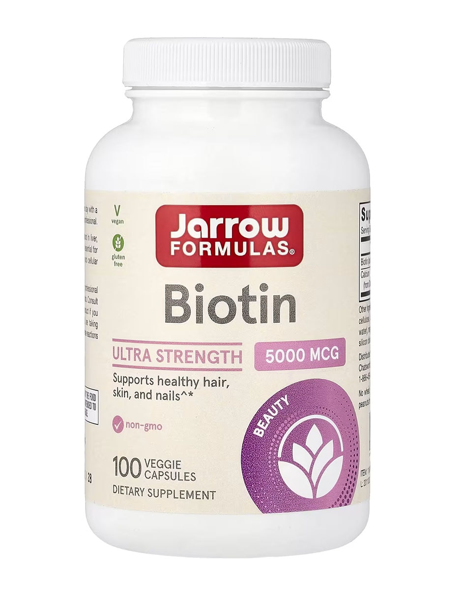 Biotina con biotina de 100 cápsulas Biotina con biotina de 100 cápsulas