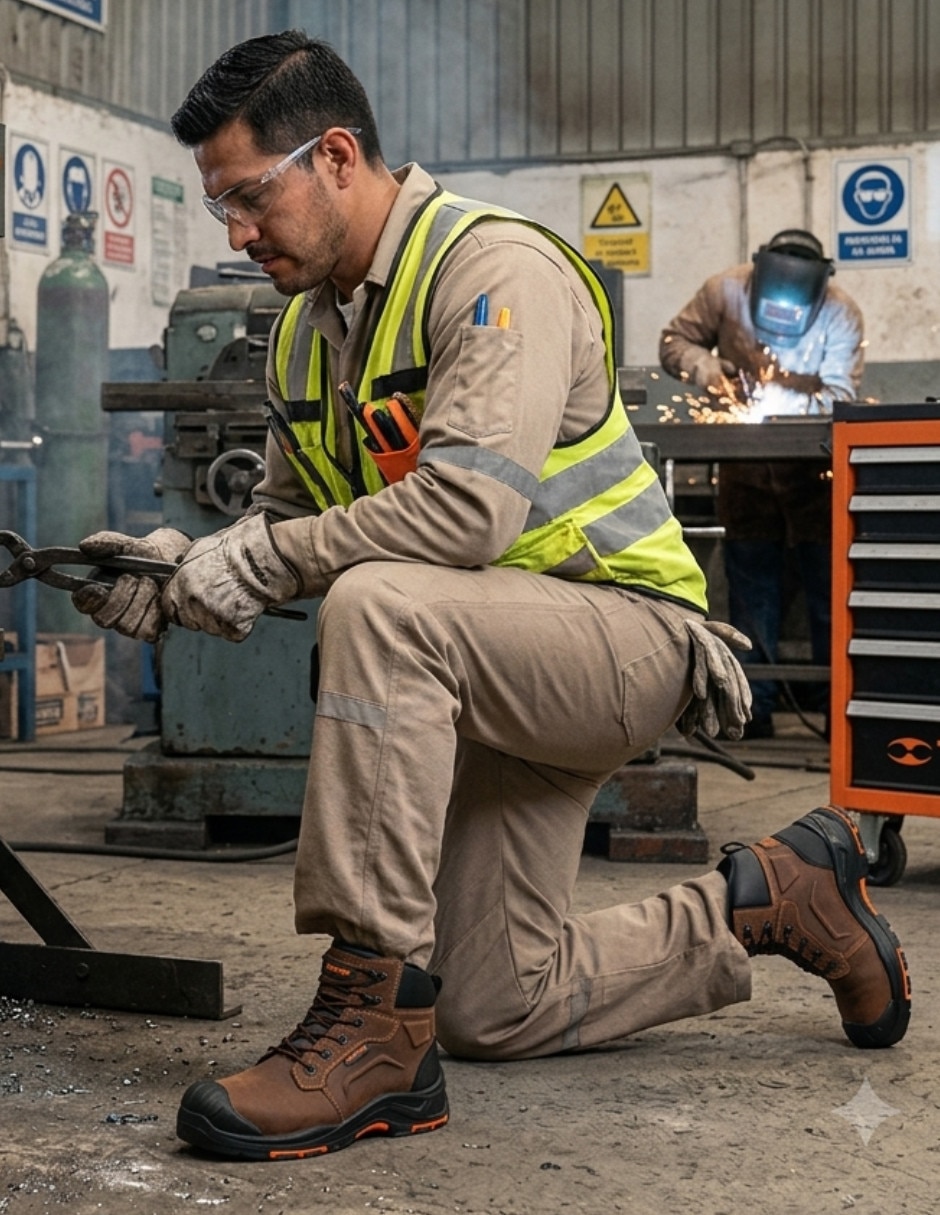 Zapatos de seguridad de cuero y piel 3
