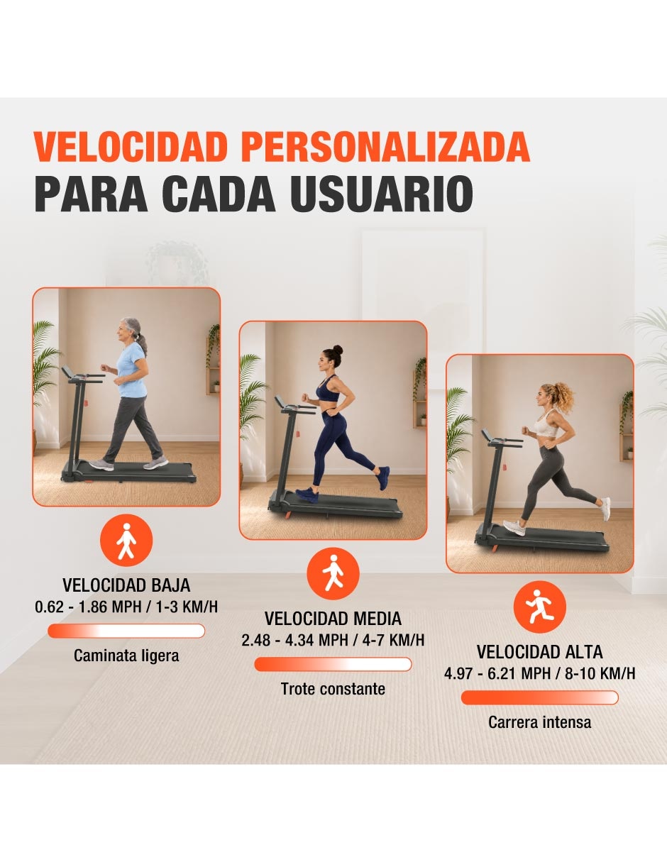 Caminadora semiprofesional Road plegable 4
