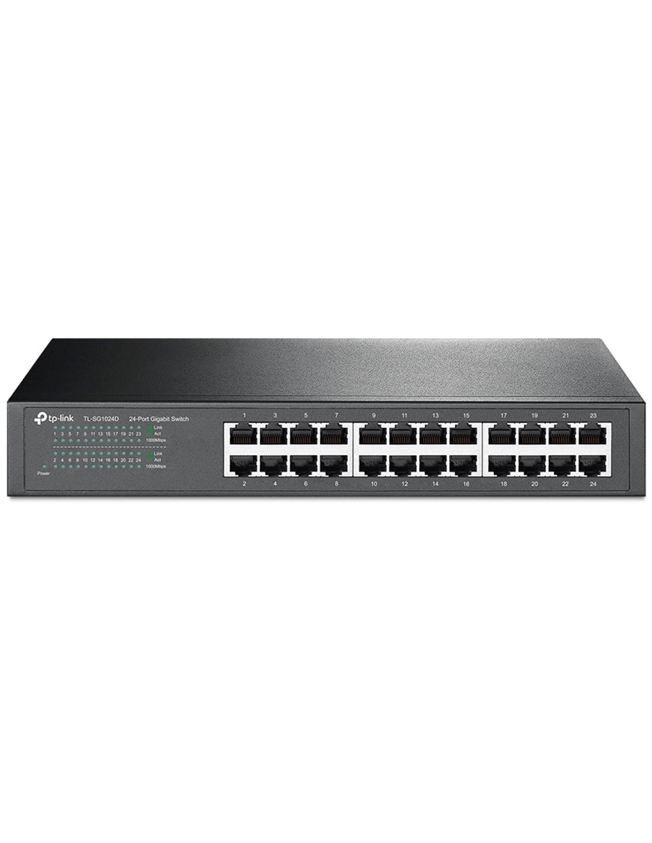 Conmutador ethernet alámbrica Tl-sg1024d V 1 Conmutador ethernet alámbrica Tl-sg1024d V 1