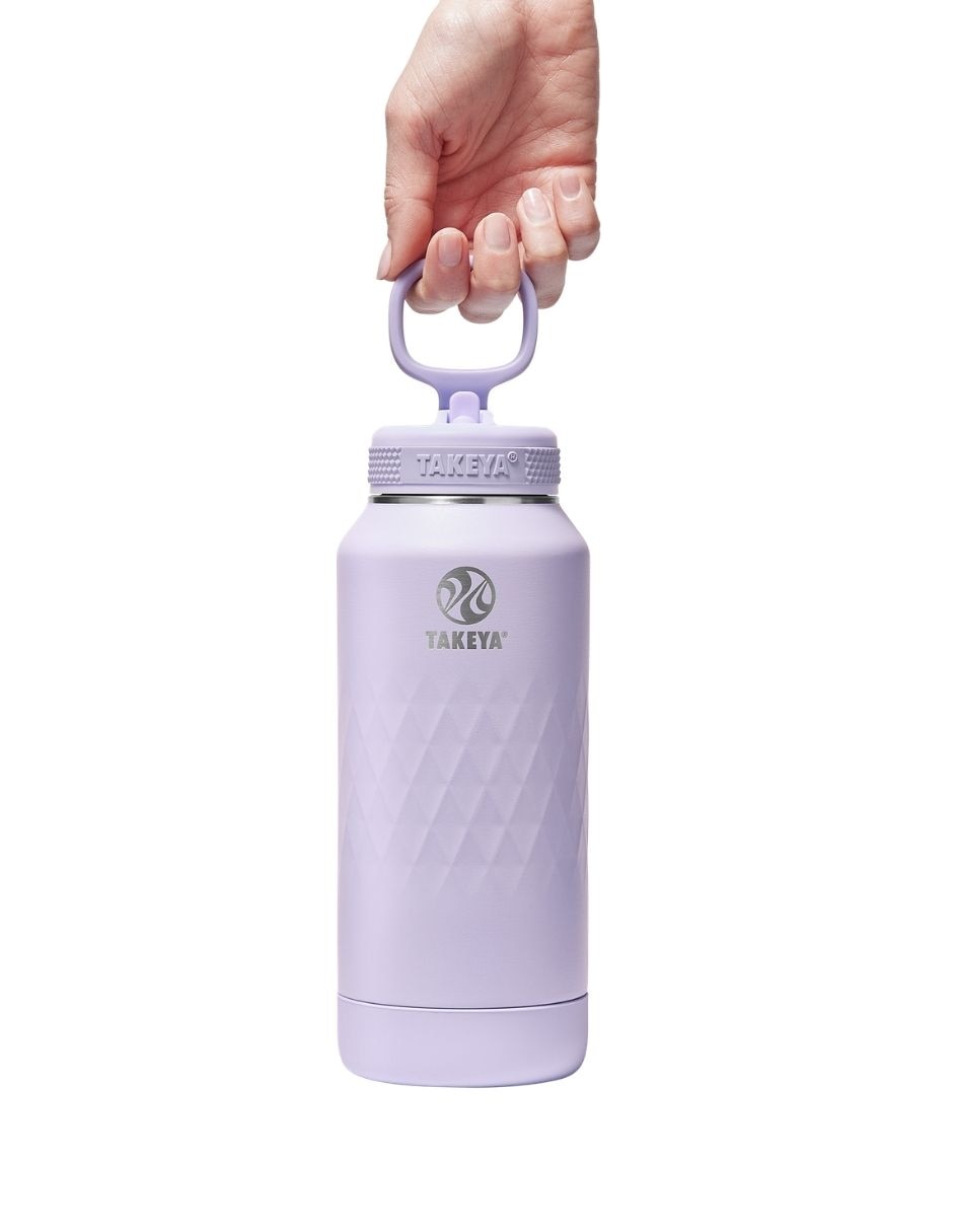 Termo de acero inoxidable con tapa doble rosca de 950 ml 4