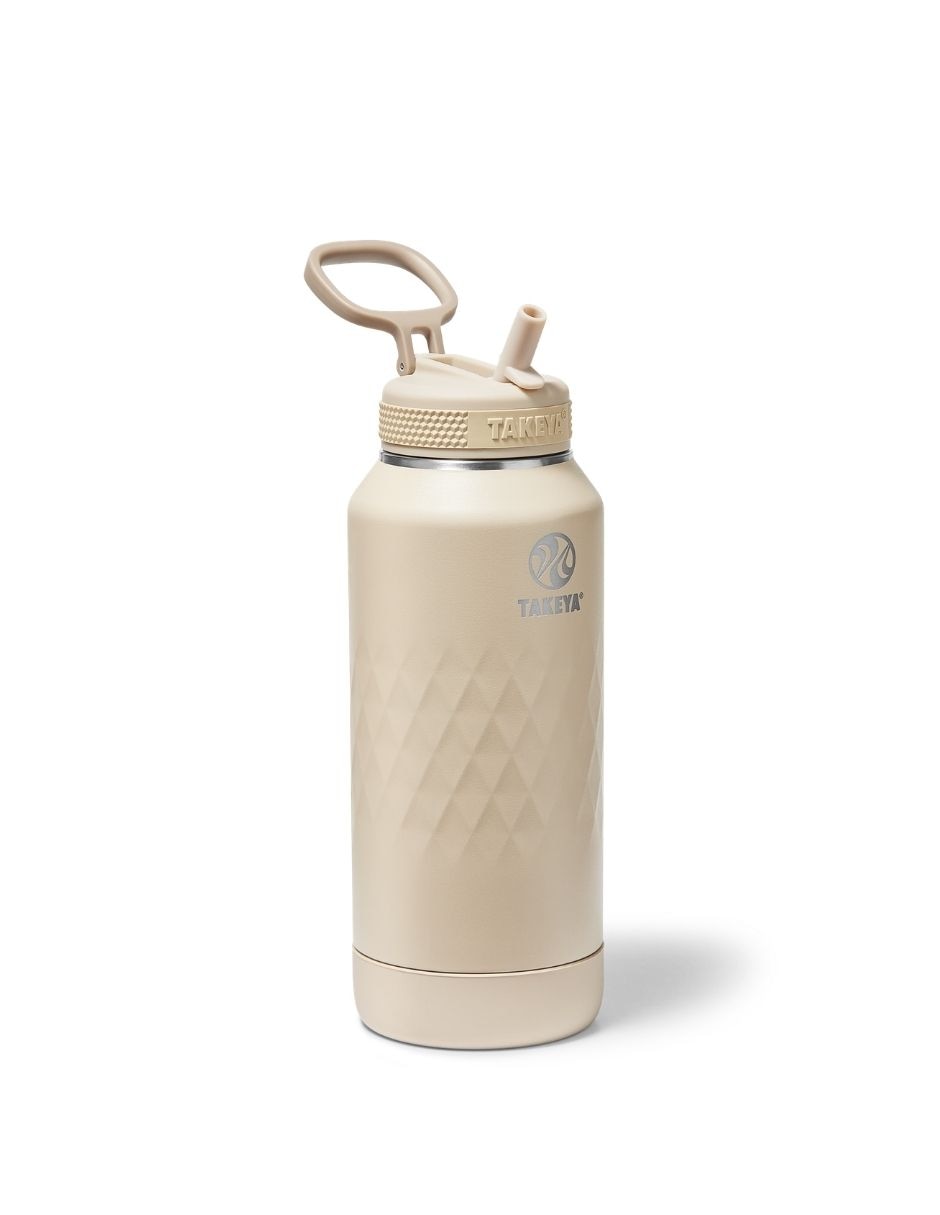 Termo Takeya de acero inoxidable con tapa doble rosca de 950 ml