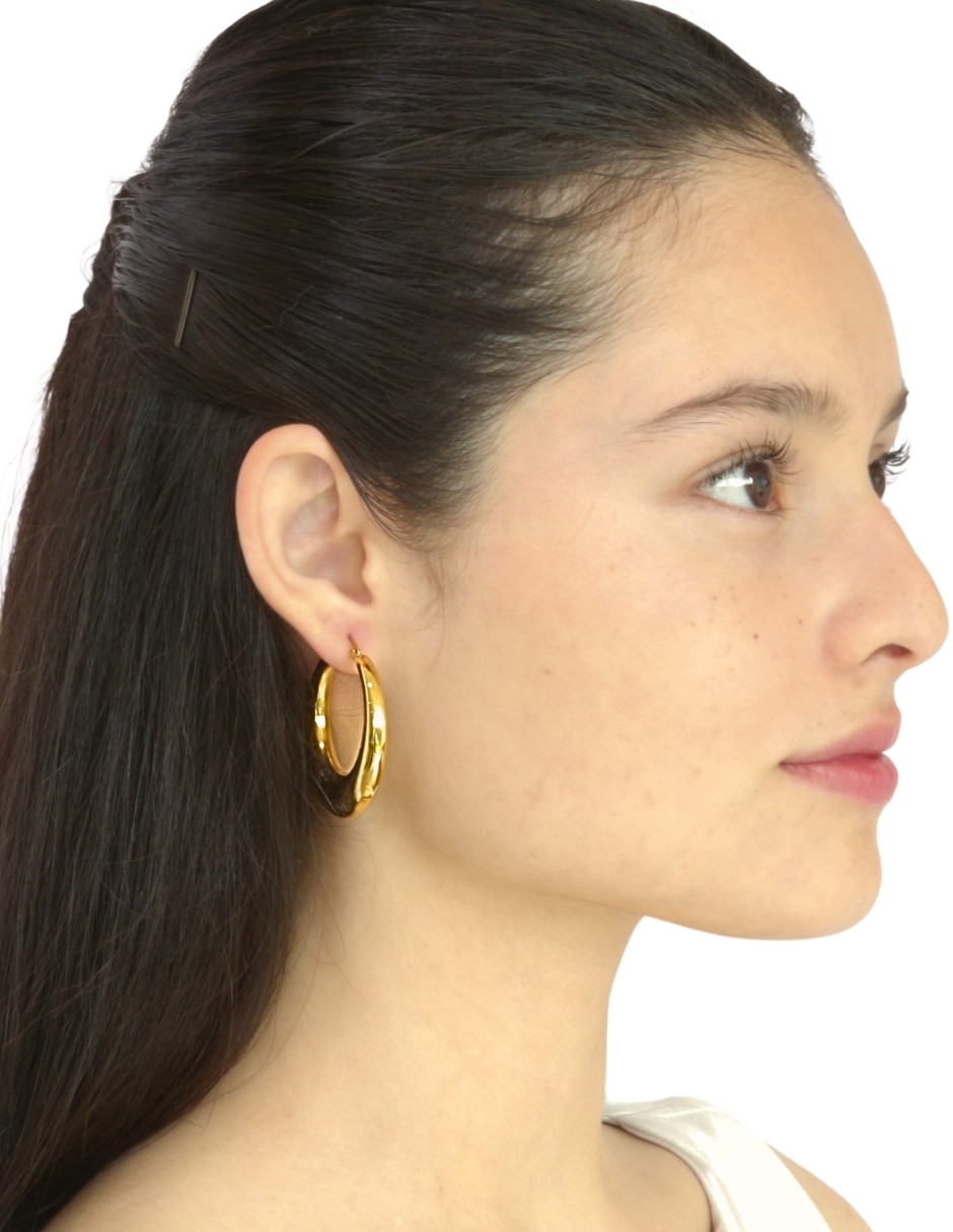 Aros con acabado brillante 4