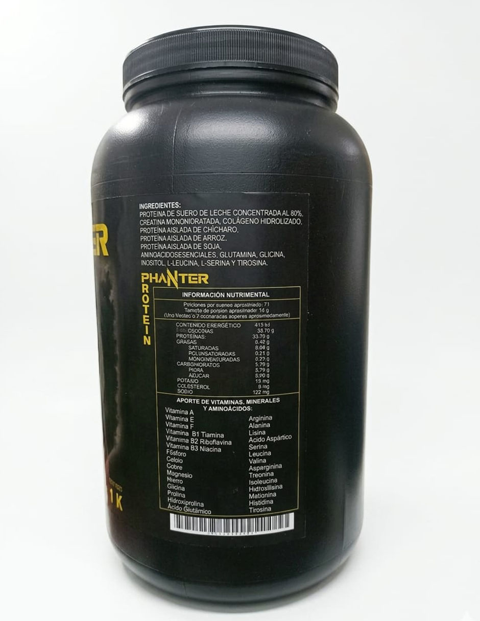 Phanter Protein 1K con Proteína de Arroz Proteína de Chícharo y Creatina 2
