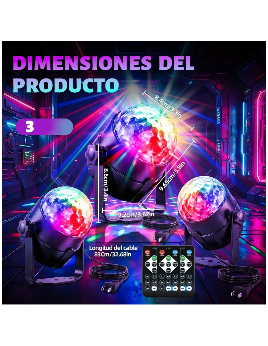 Cañón de luz LED Genérica