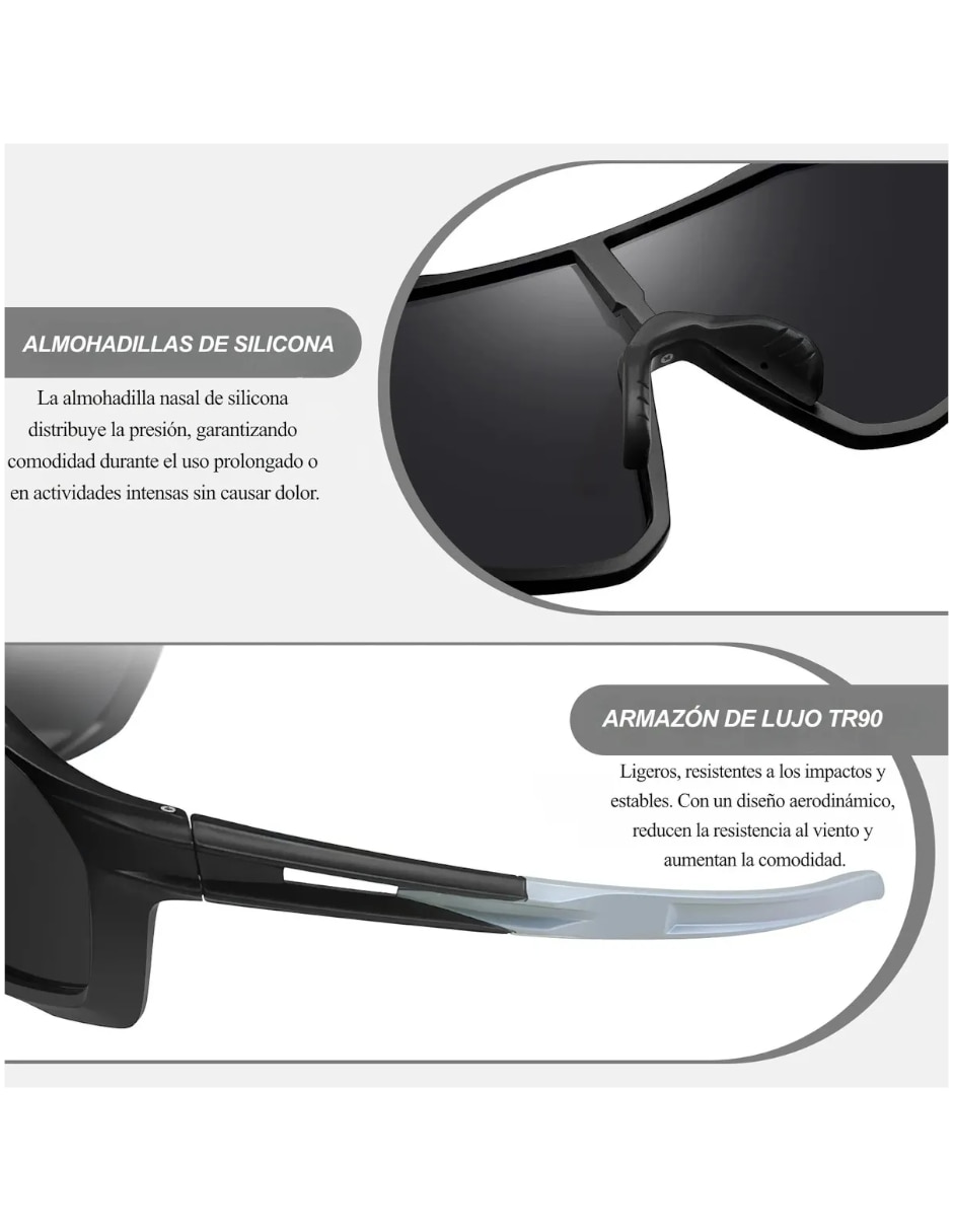 Lentes para ciclismo Genérica