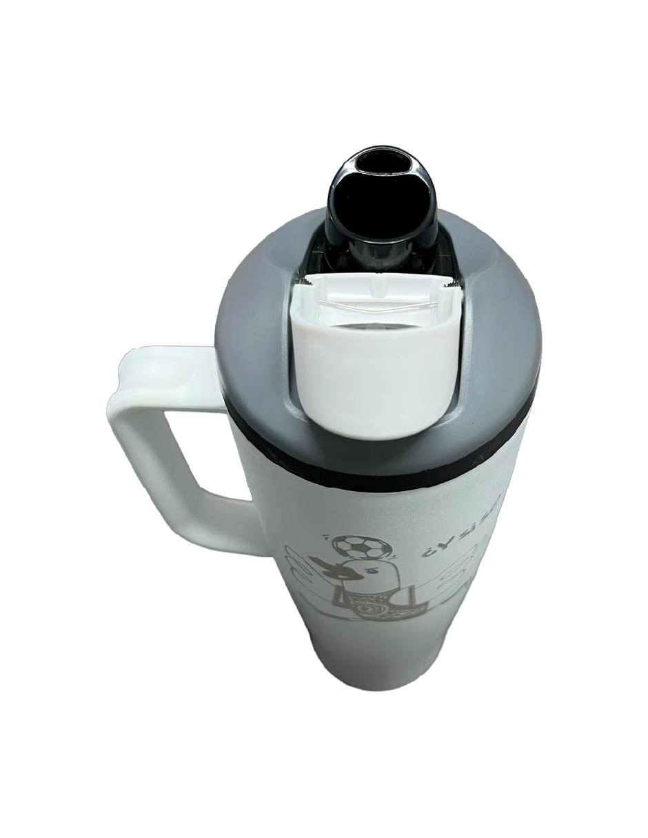 Termo de acero inoxidable con tapa rosca 4