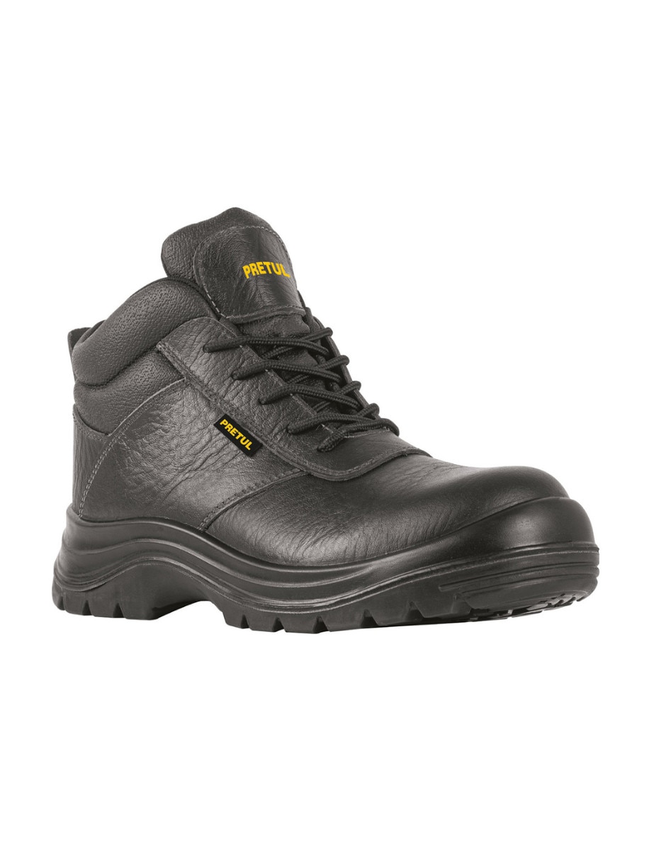 Bota industrial de piel