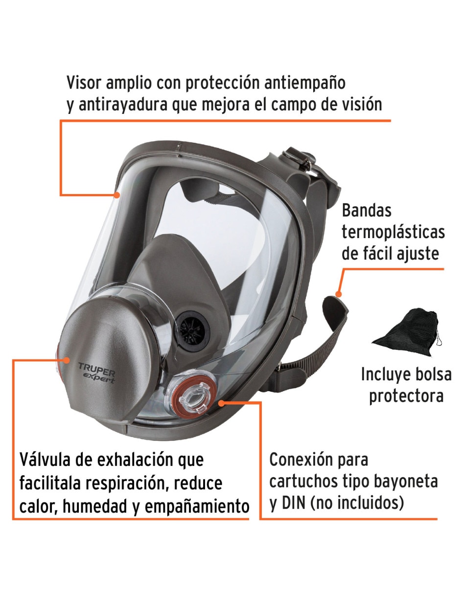 Careta facial individual 2