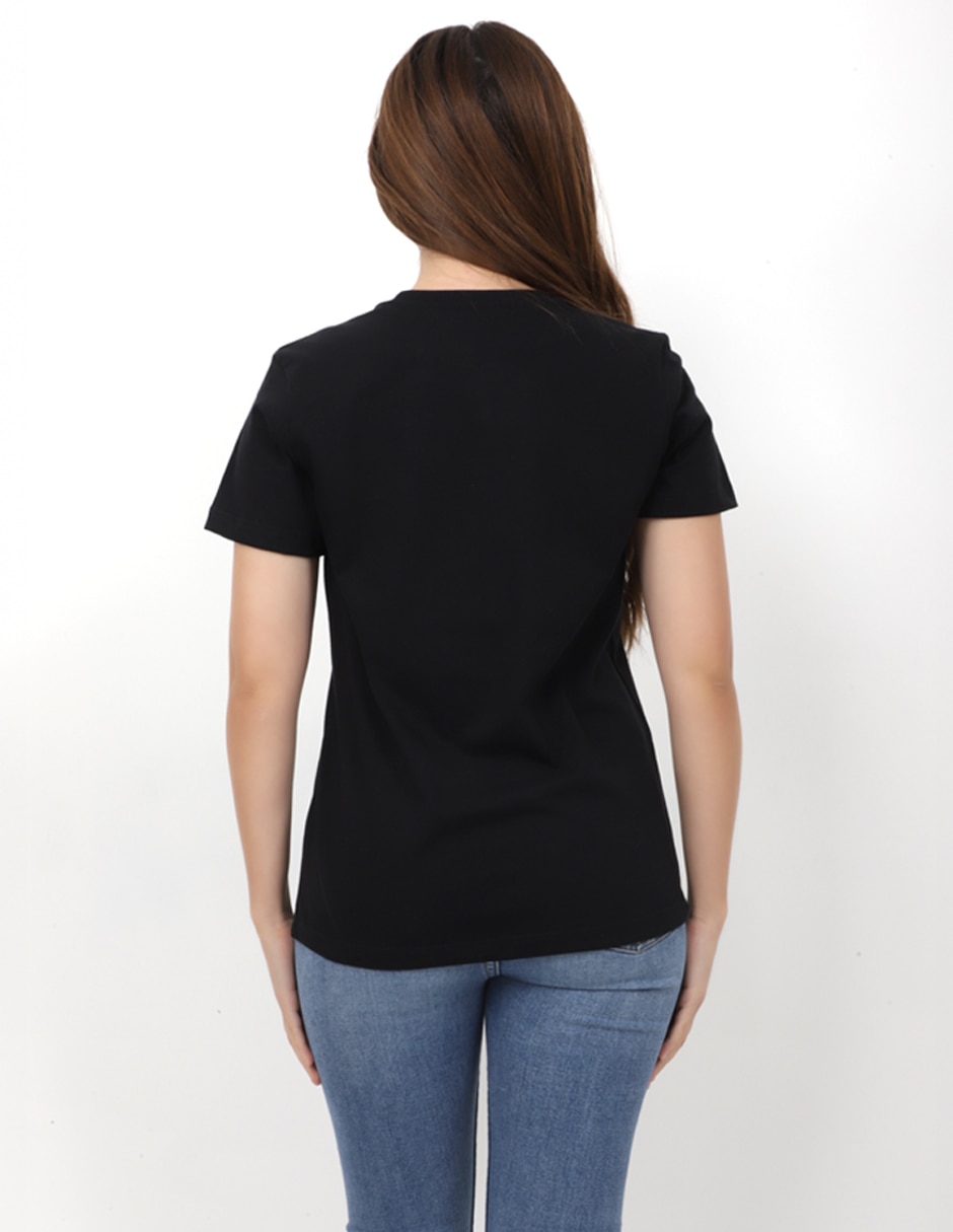 Playera manga corta Goals cuello redondo para mujer 3