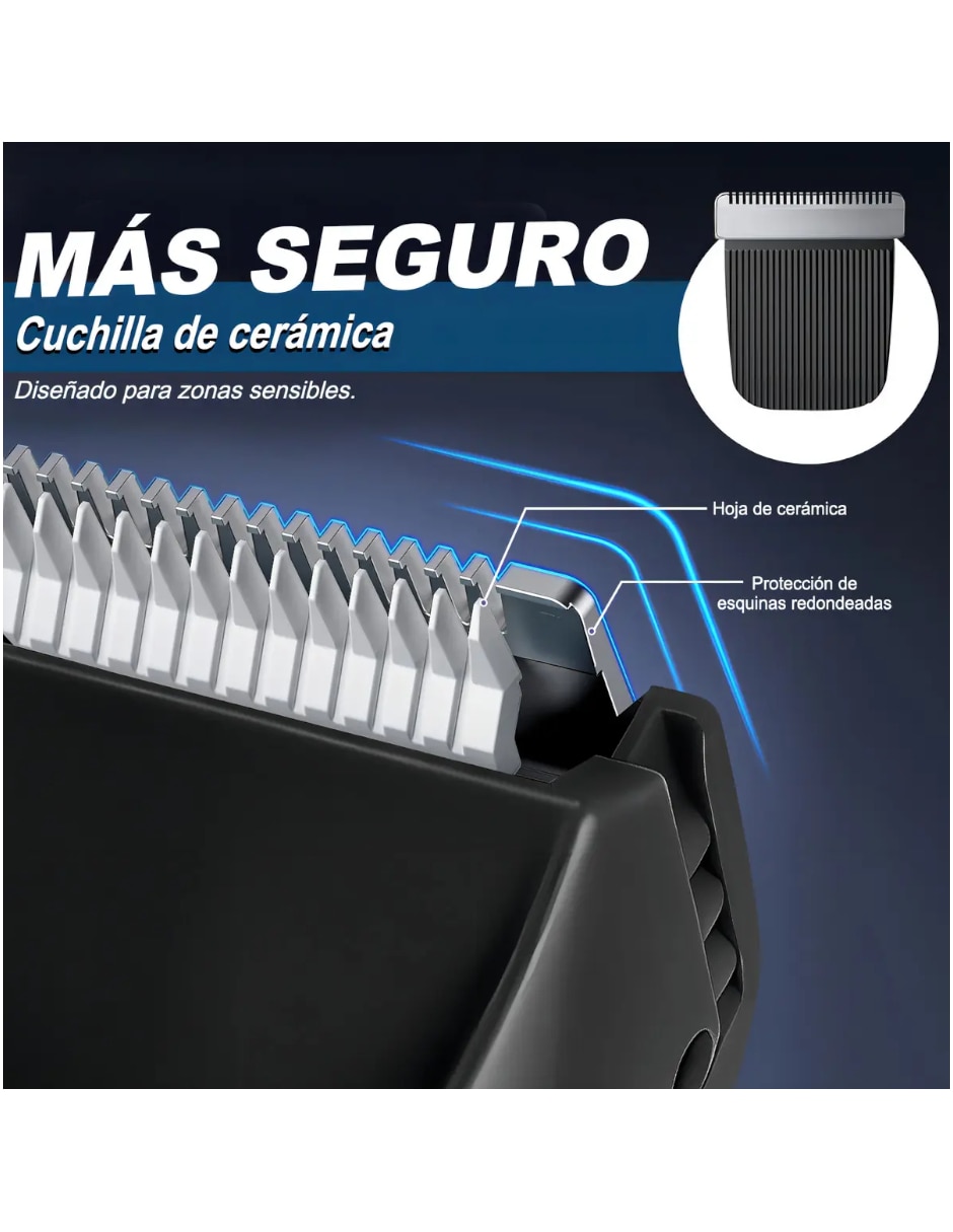 Recortadora para cabello, barba y cuerpo 4