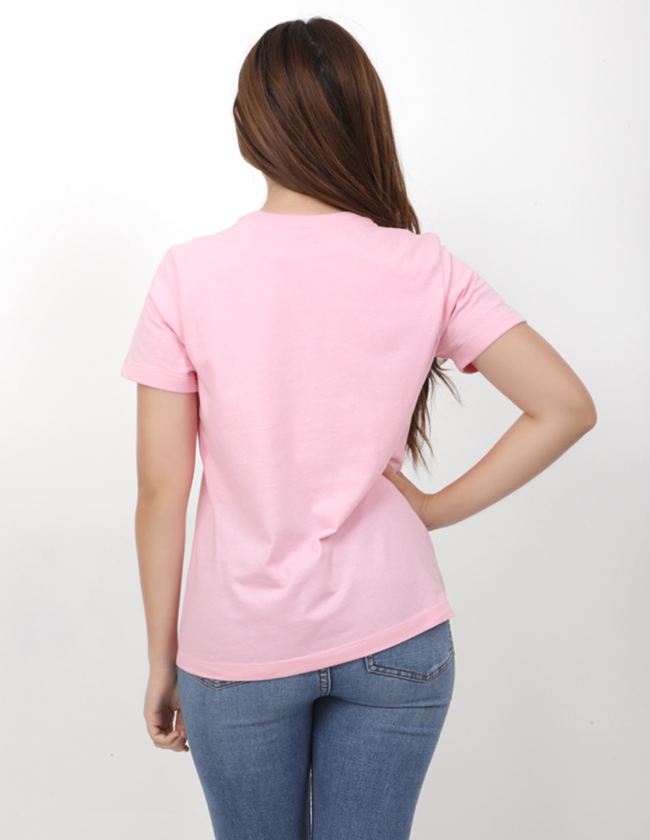 Playera manga corta Tastes cuello redondo para mujer 3