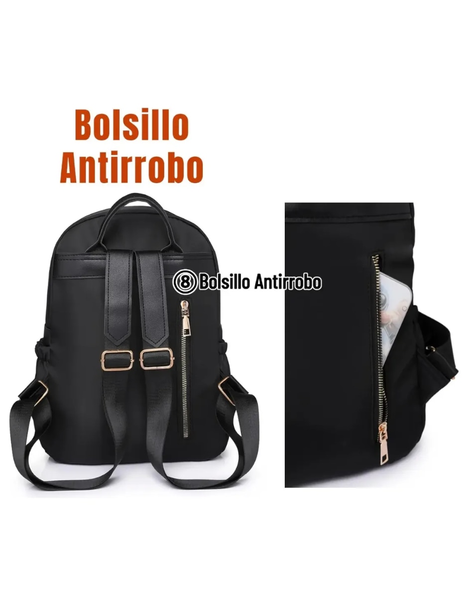 Mochila antirrobo para mujer 2