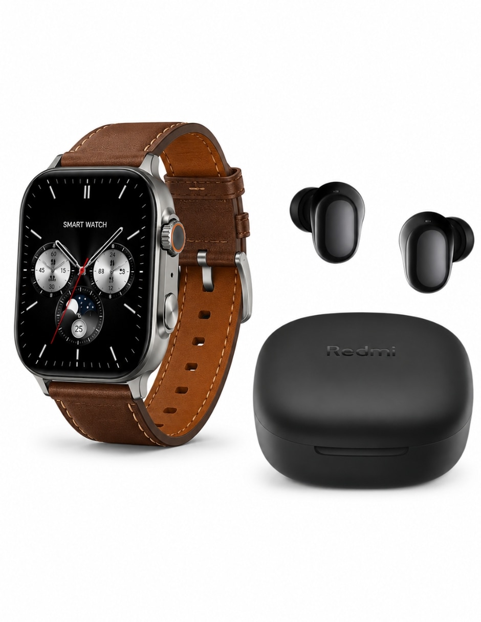 Kit smartwatch S5 Pro unisex