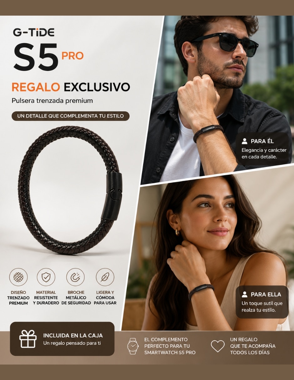 Kit smartwatch S5 Pro unisex 9