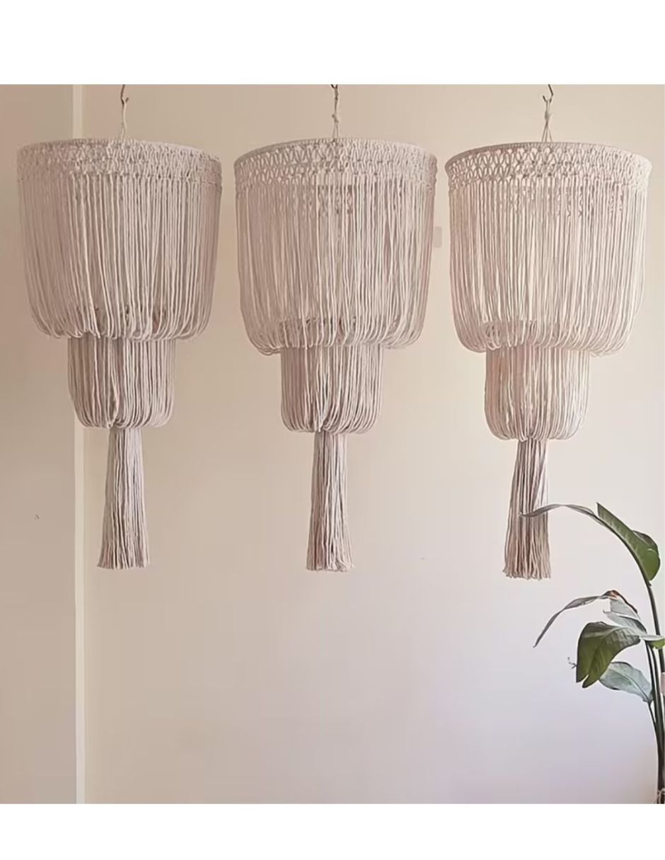 Lampara colgante mayadecor incandescente y led