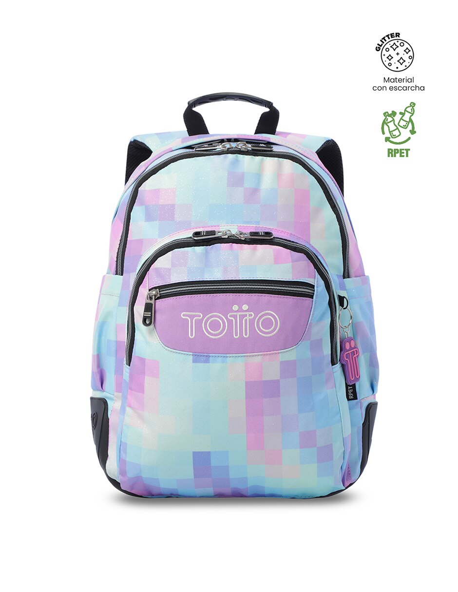 Set mochila escolar Combo Rayol impermeable para niña 4