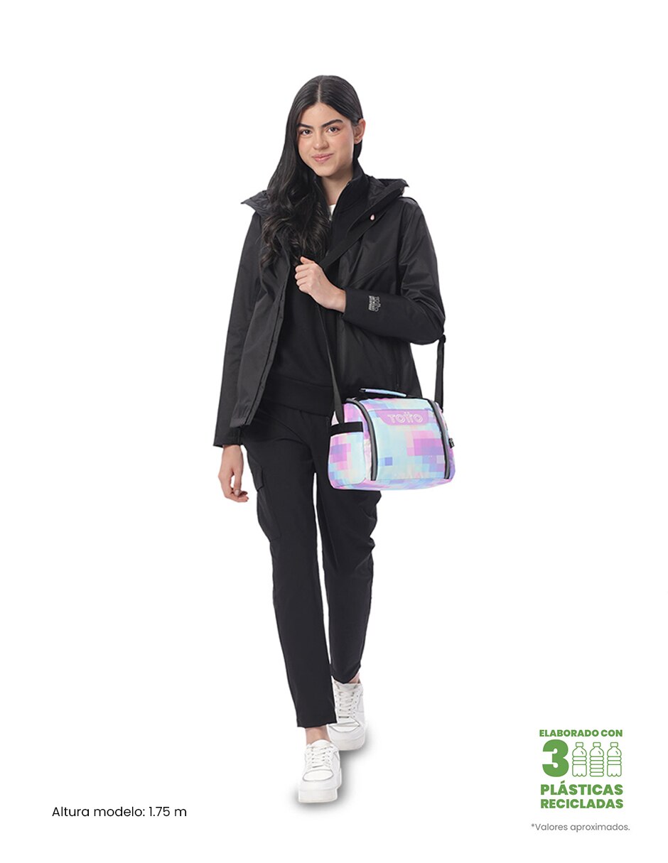Set mochila escolar Combo Rayol impermeable para niña 8