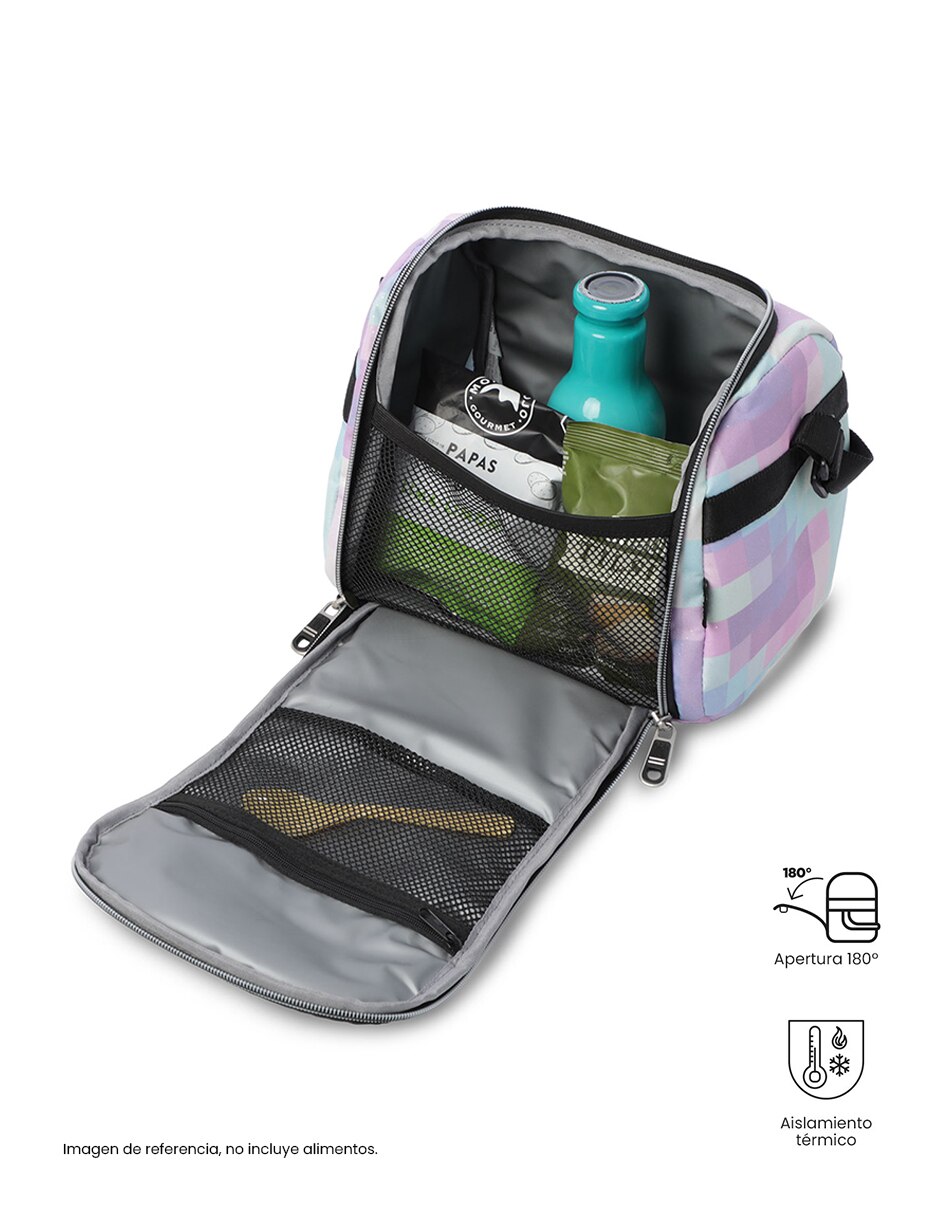 Set mochila escolar Combo Rayol impermeable para niña 9