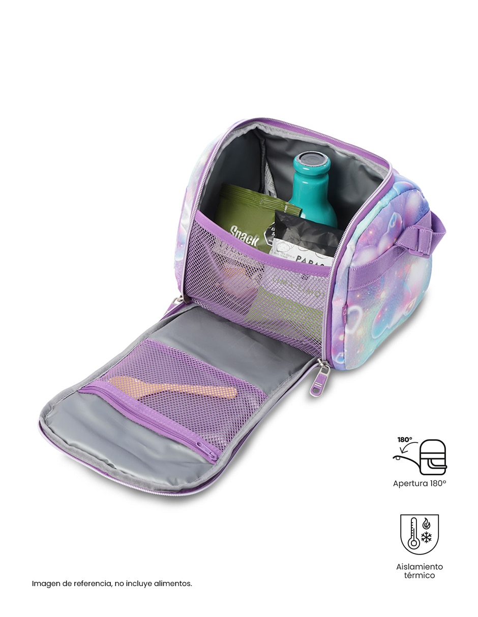 Set mochila escolar Combo Rayol impermeable para niña 8