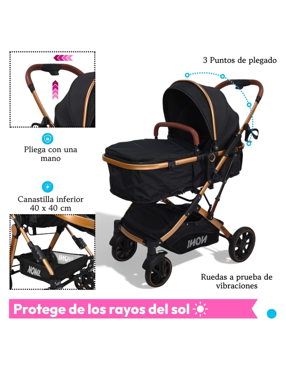 Carriola estándar plegable 2