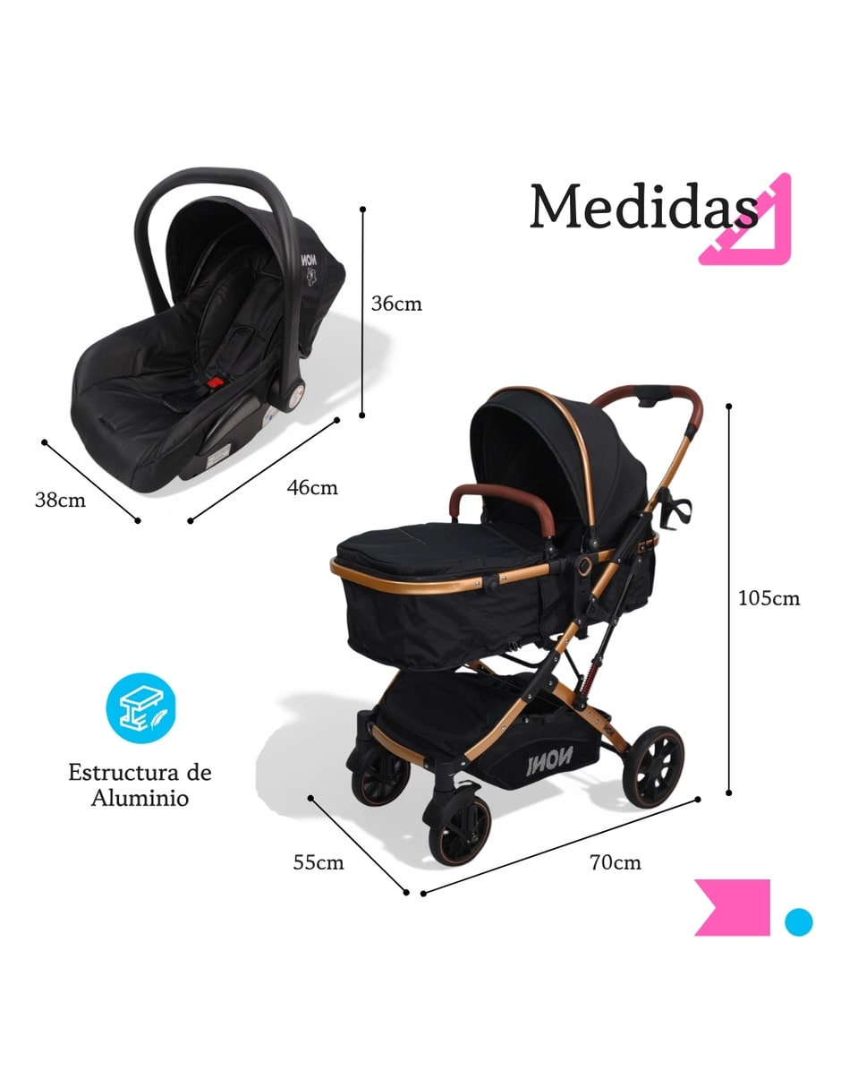 Carriola estándar plegable 7