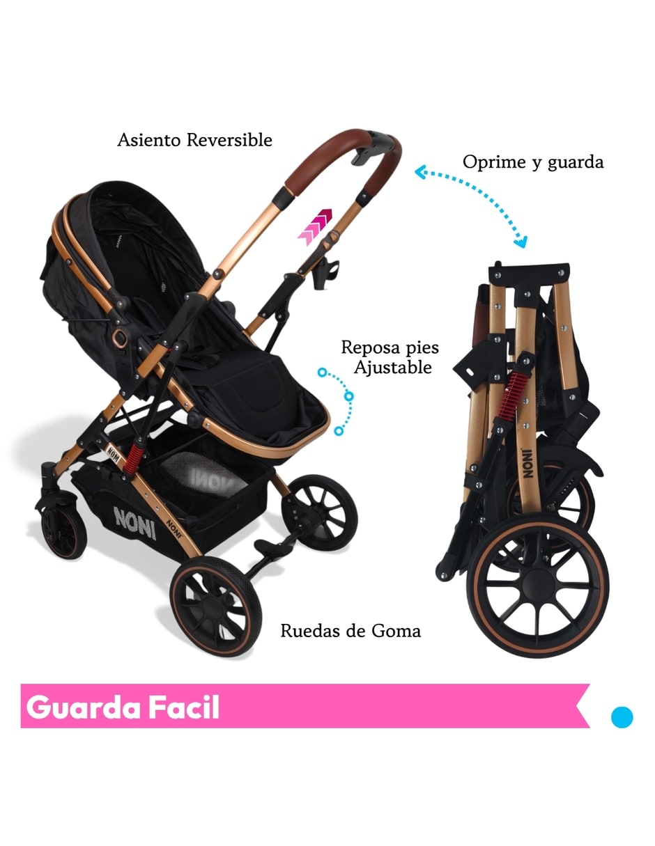 Carriola estándar plegable 8