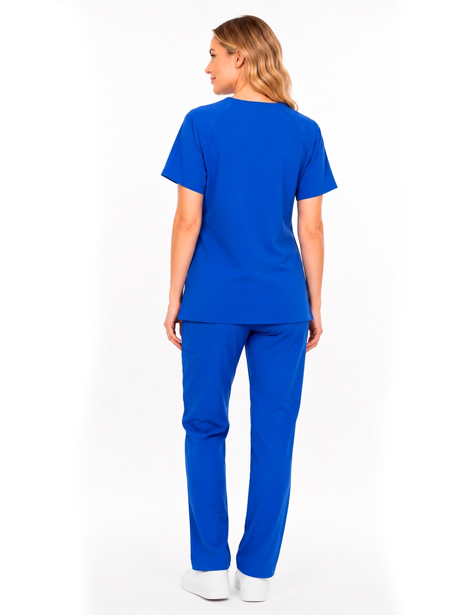 Pijama quirúrgica estilo relajado para mujer 4