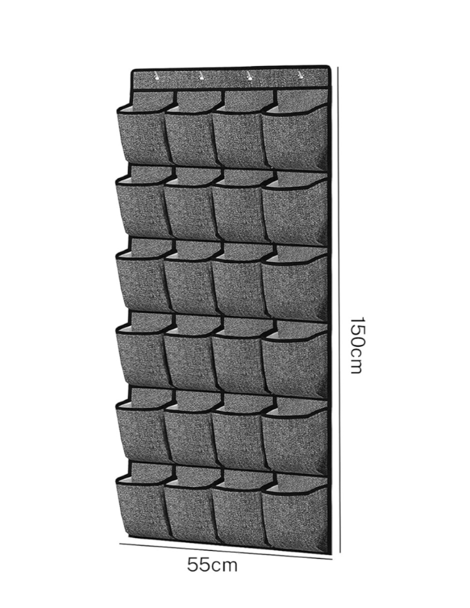 Zapatera armable colgante para 24 pares de zapatos 4