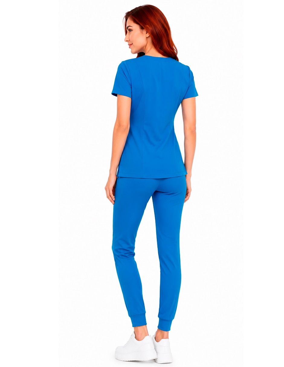 Pijama quirúrgica estilo ajustado para Mujer 4