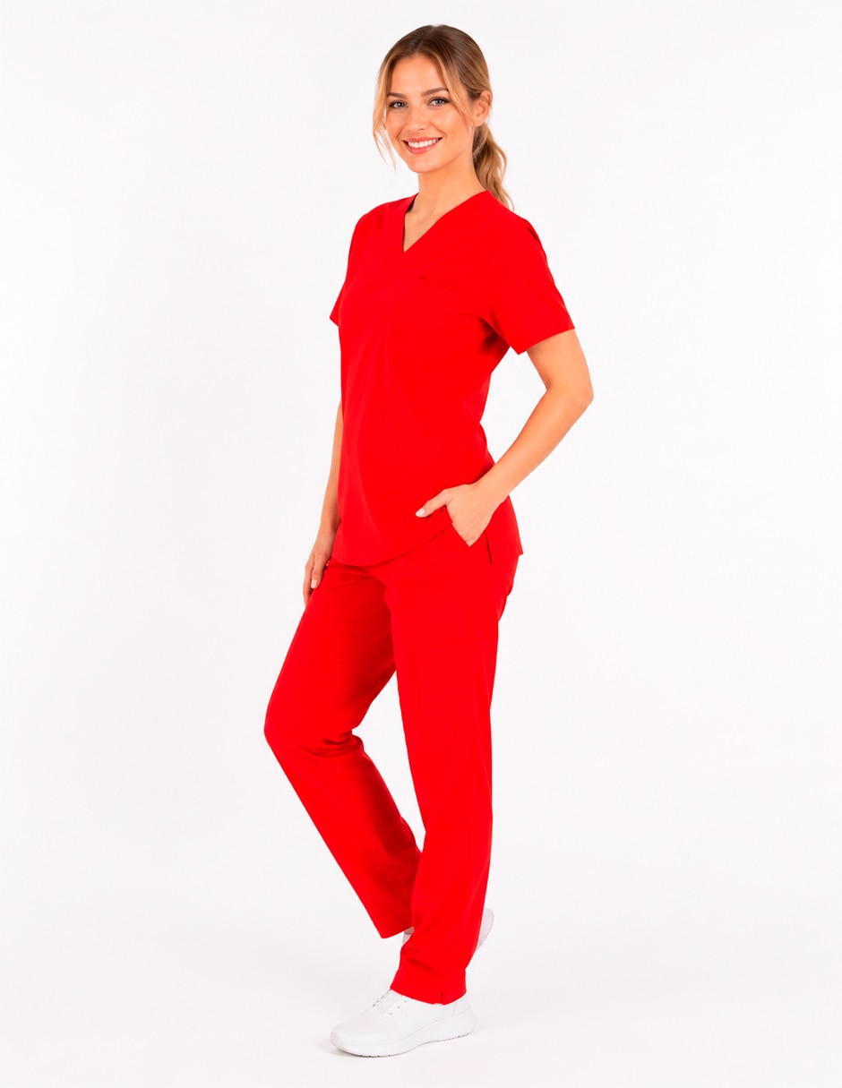 Pijama quirúrgica Medizin Uniforme estilo relajado para mujer 2