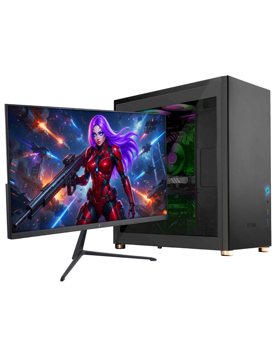 Computadora gamer Hussar Ypi-Hu2400B-560Pm 24 pulgadas Full HD Intel Core i5 Nvidia GeForce RTX 5060 16 Gb RAM 1 Tb Ssd Computadora gamer Hussar Ypi-Hu2400B-560Pm 24 pulgadas Full HD Intel Core i5 Nvidia GeForce RTX 5060 16 Gb RAM 1 Tb Ssd