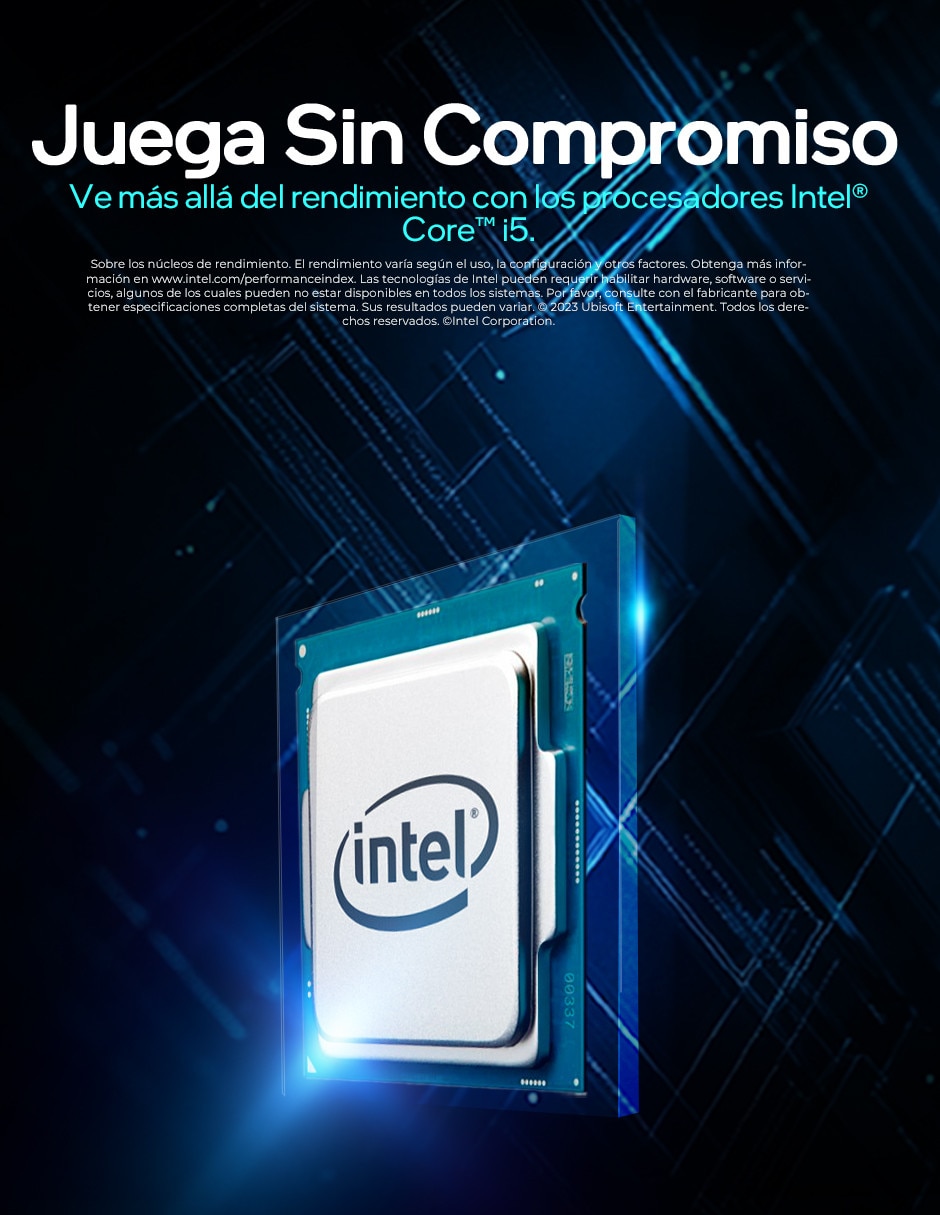 Computadora gamer Hussar Ypi-Hu2400B-560Pm 24 pulgadas Full HD Intel Core i5 Nvidia GeForce RTX 5060 16 Gb RAM 1 Tb Ssd 5